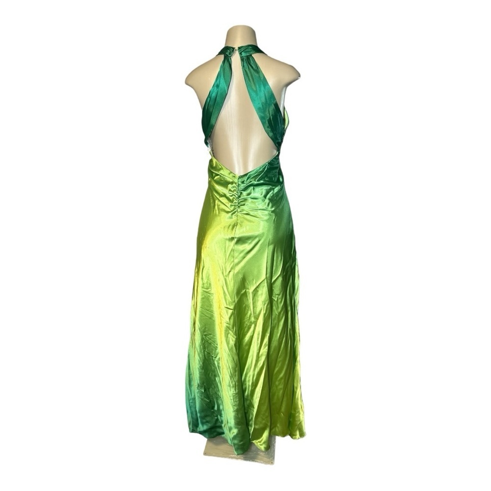 Green ombre gown - Picture 3 of 7